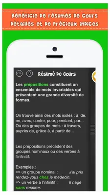 Français CM2 android App screenshot 0